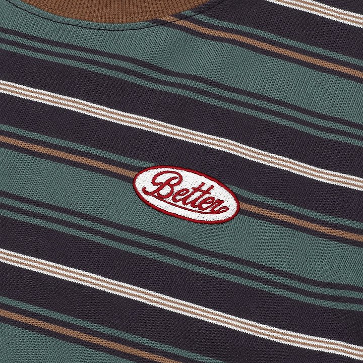 Better j - Korean Children Fashion - #fashionkids - Avenue Stripe Tee - 8