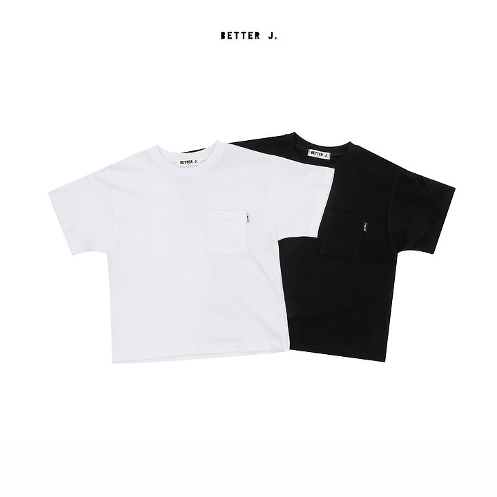 Better j - Korean Children Fashion - #fashionkids - Better Pocket Box Tee