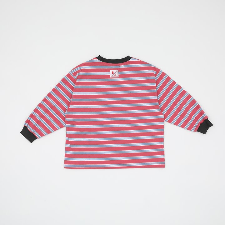 Better j - Korean Children Fashion - #kidsshorts - Fase Stripe Tee - 6