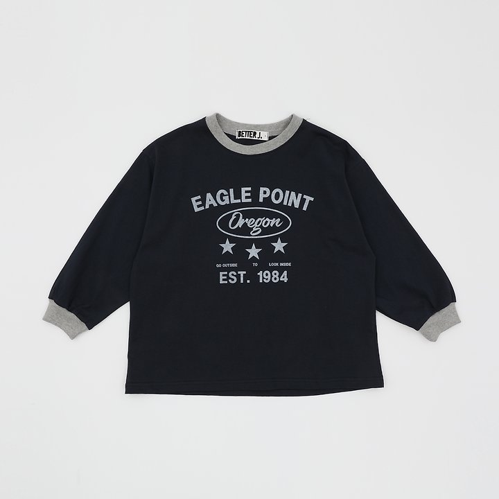 Better j - Korean Children Fashion - #kidsshorts - Eagle Colored Tee - 5