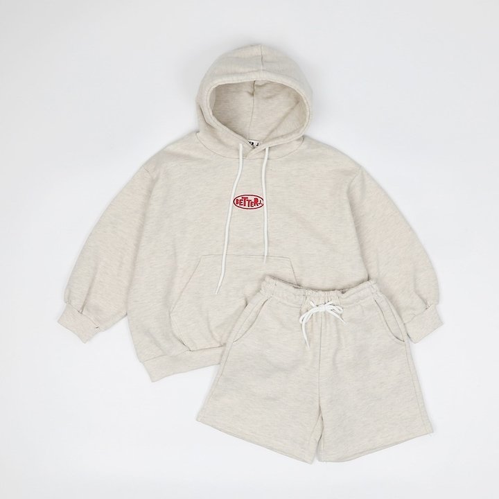 Better j - Korean Children Fashion - #kidsshorts - Better Hoodie Set-up - 6