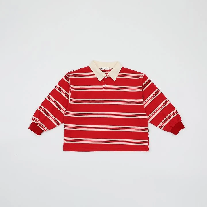 Better j - Korean Children Fashion - #minifashionista - Campus Collar Tee - 3