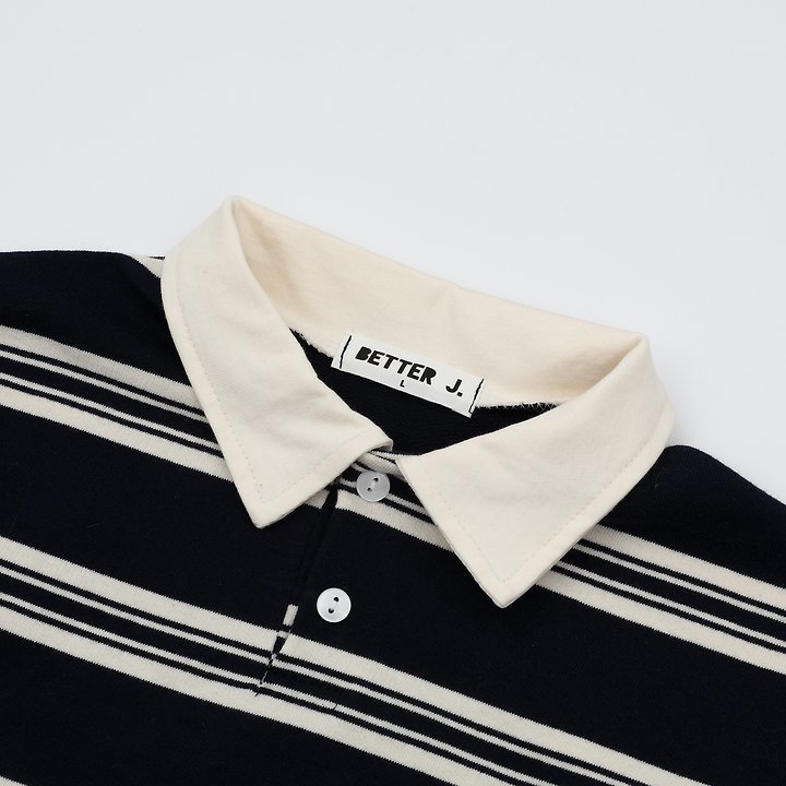 Better j - Korean Children Fashion - #stylishchildhood - Campus Collar Tee - 7