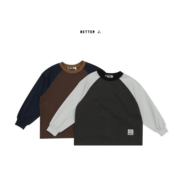 Better j - Korean Children Fashion - #stylishchildhood - Autumn Raglan Tee
