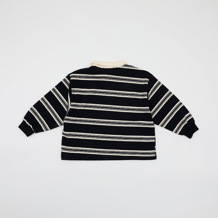 Better j - Korean Children Fashion - #toddlerclothing - Campus Collar Tee - 6