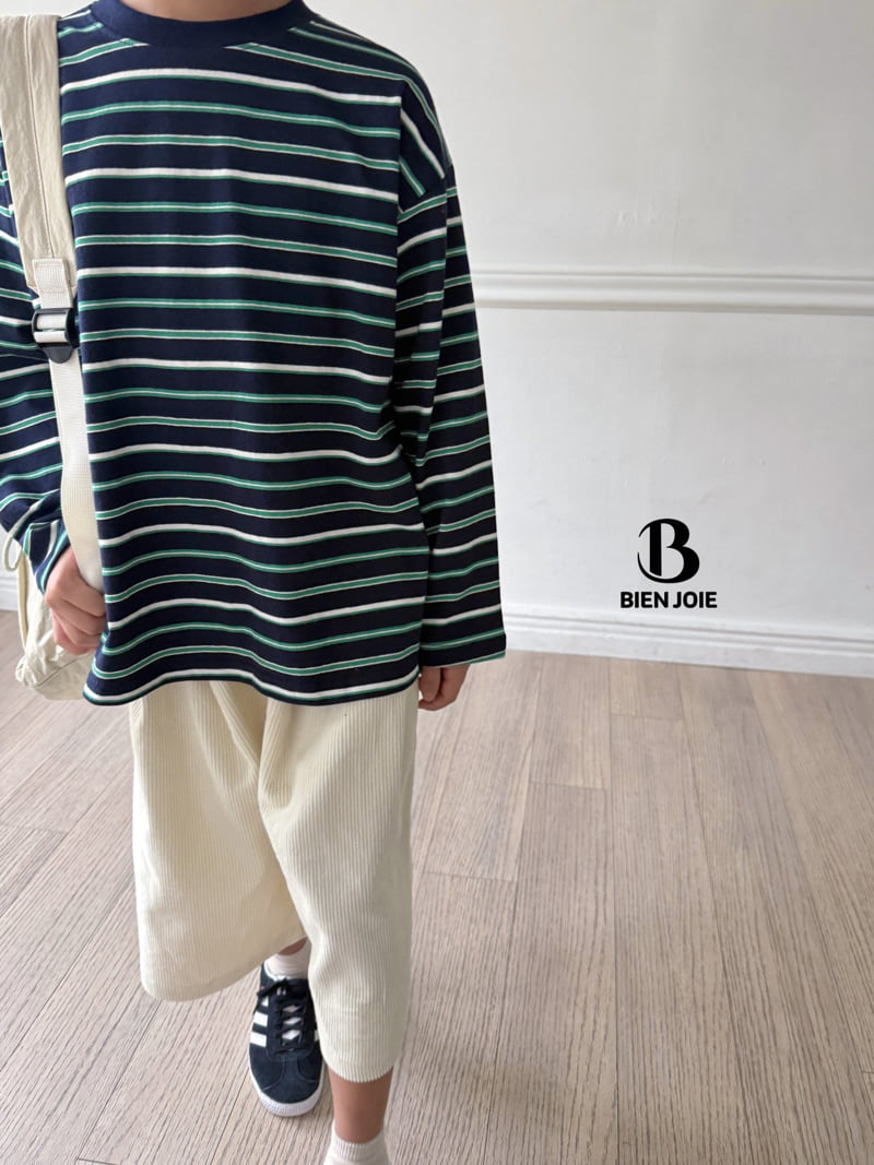 Bien Joie - Korean Children Fashion - #Kfashion4kids - Ryan Stripe Tee - 12