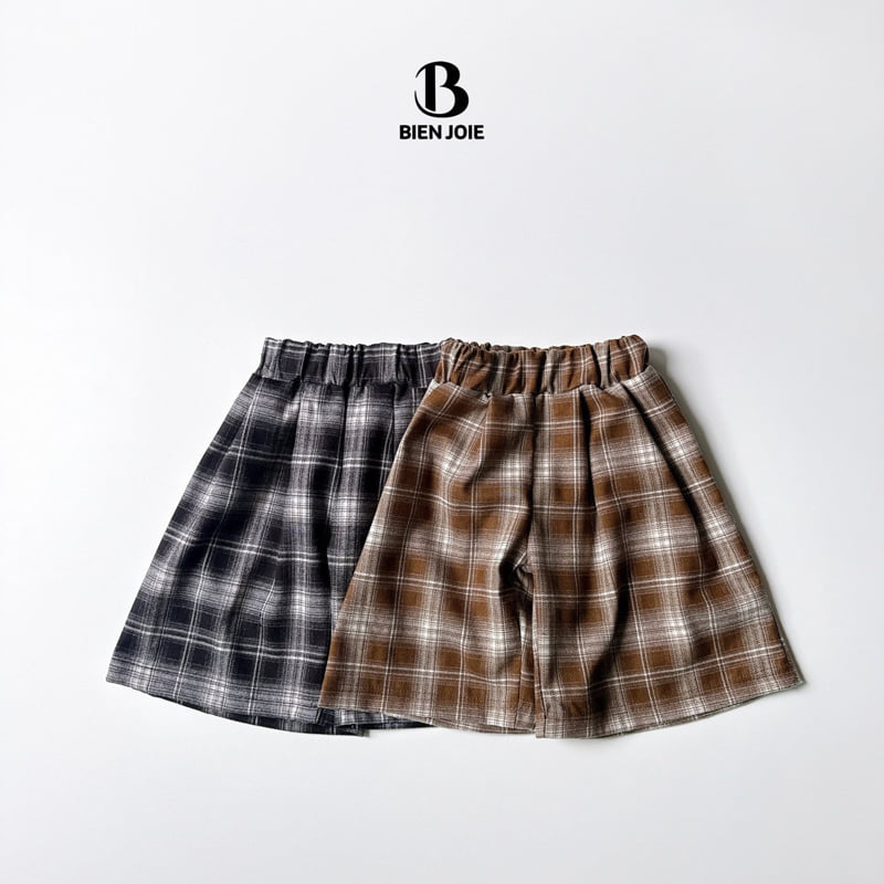 Bien Joie - Korean Children Fashion - #Kfashion4kids - Robe Check Pants