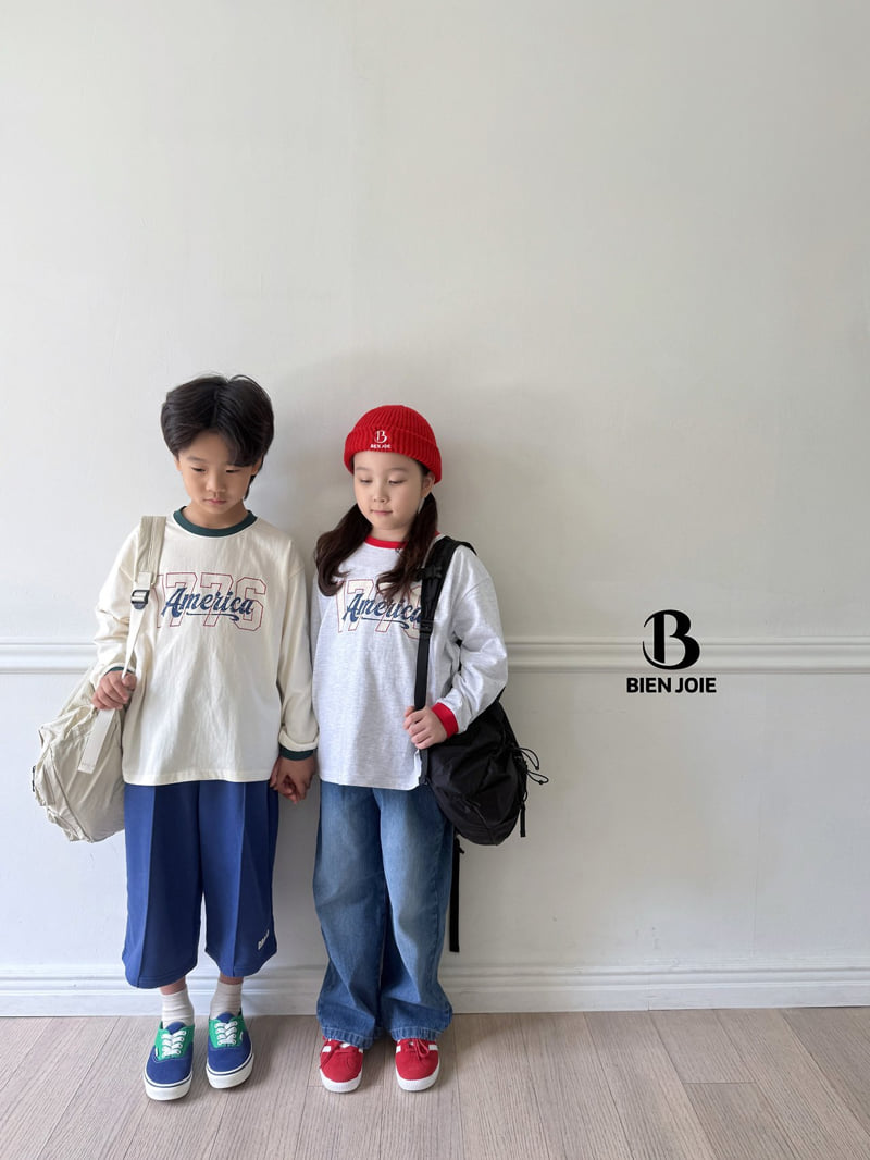 Bien Joie - Korean Children Fashion - #designkidswear - Bacha Colored Tee - 4