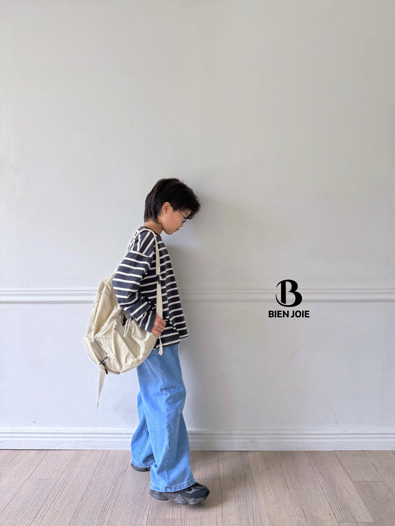 Bien Joie - Korean Children Fashion - #discoveringself - Mao Denim Pants - 6