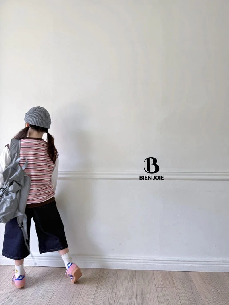 Bien Joie - Korean Children Fashion - #fashionkids - Normal Midi Denim Pants - 7