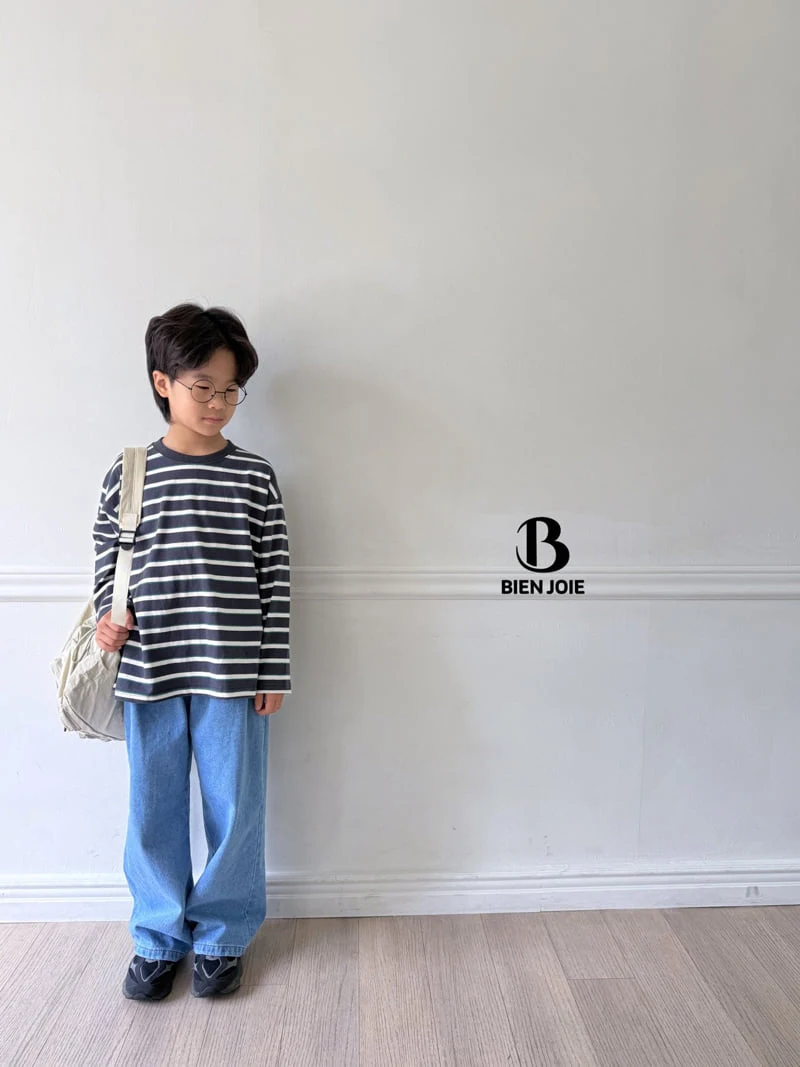 Bien Joie - Korean Children Fashion - #fashionkids - Mao Denim Pants - 7
