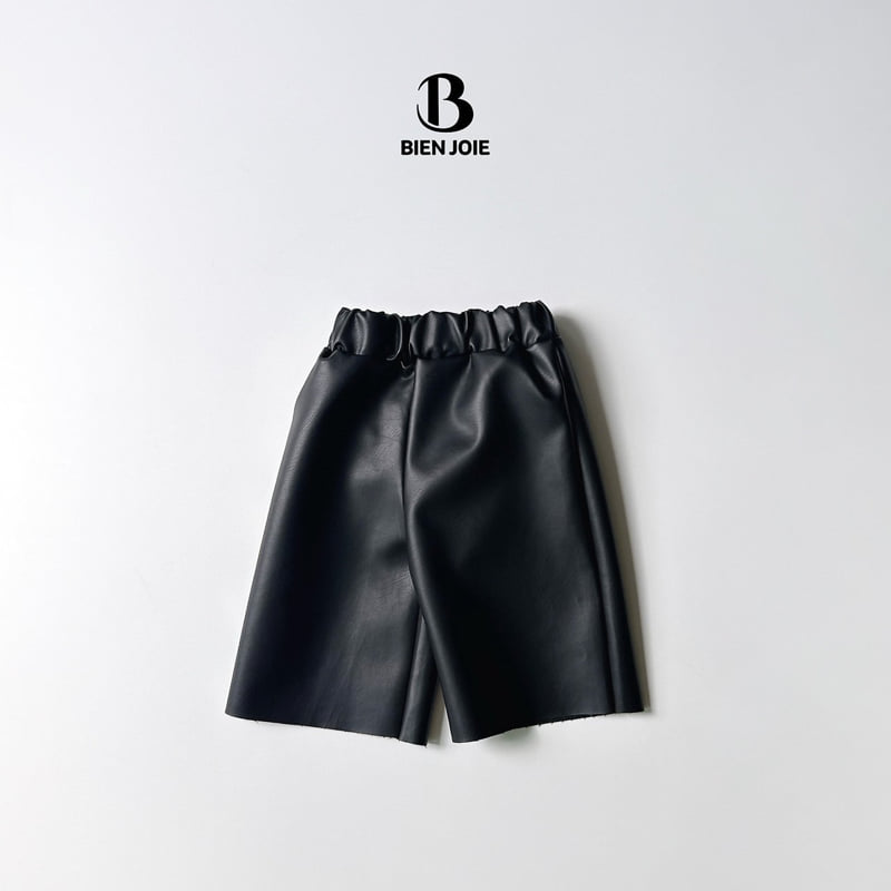 Bien Joie - Korean Children Fashion - #kidsshorts - Tose Leather Pants