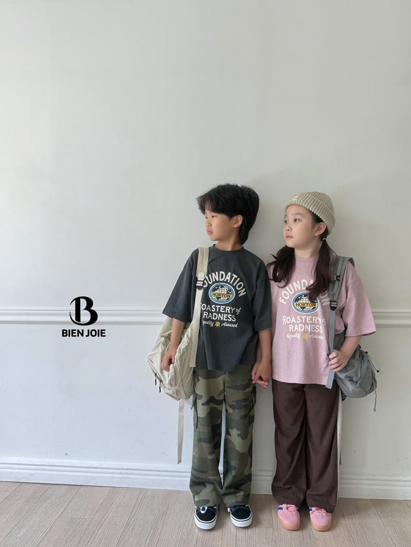 Bien Joie - Korean Children Fashion - #kidsshorts - Hafu Midi Tee - 5