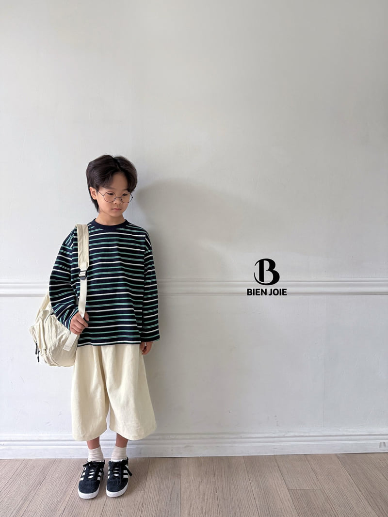Bien Joie - Korean Children Fashion - #kidzfashiontrend - Ryan Stripe Tee - 11