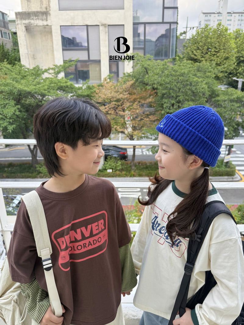 Bien Joie - Korean Children Fashion - #kidzfashiontrend - Bacha Colored Tee - 8