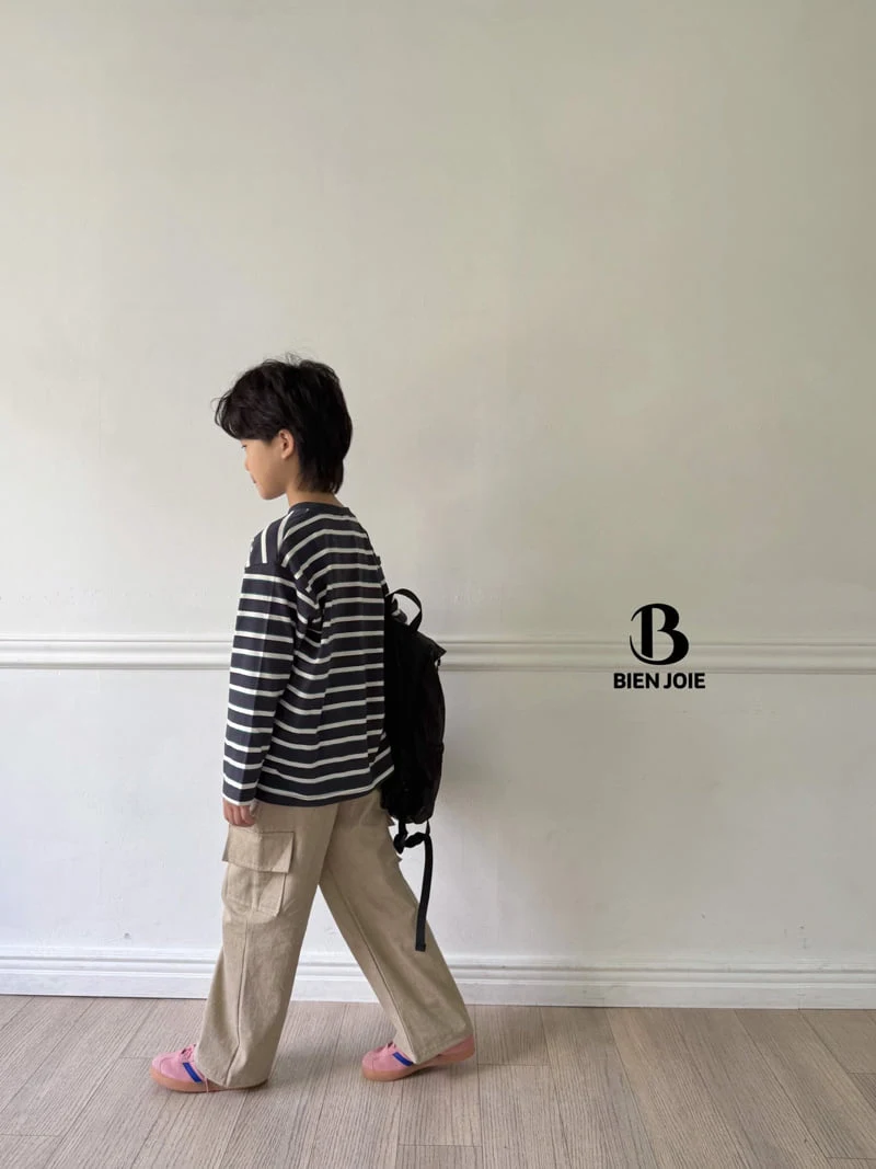 Bien Joie - Korean Children Fashion - #littlefashionista - Benjamin Stripe Tee - 7