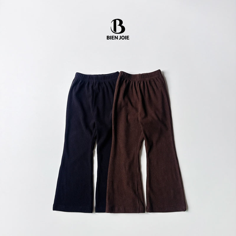 Bien Joie - Korean Children Fashion - #prettylittlegirls - Color Bootscut Pants