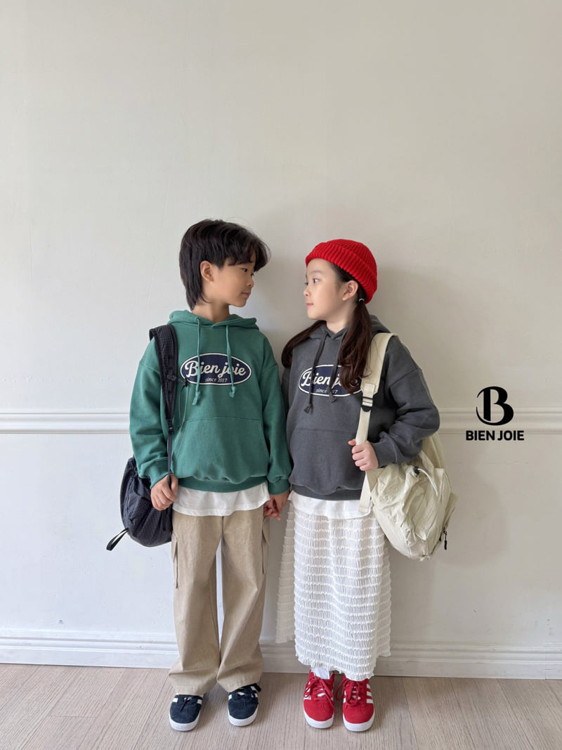Bien Joie - Korean Children Fashion - #todddlerfashion - Contact Hoodie - 6