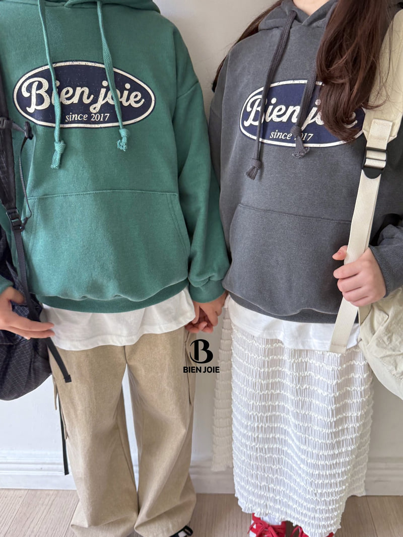 Bien Joie - Korean Children Fashion - #toddlerclothing - Contact Hoodie - 7