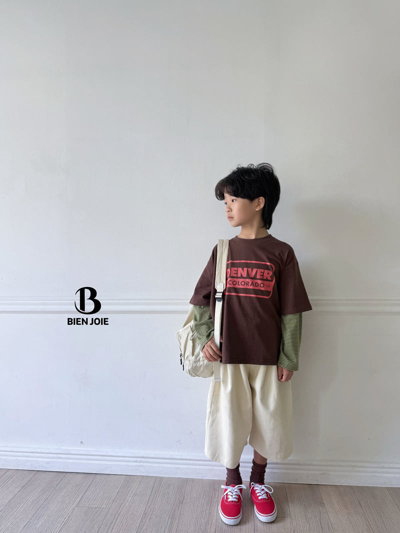 Bien Joie - Korean Children Fashion - #toddlerclothing - Hidden Double Tee - 11