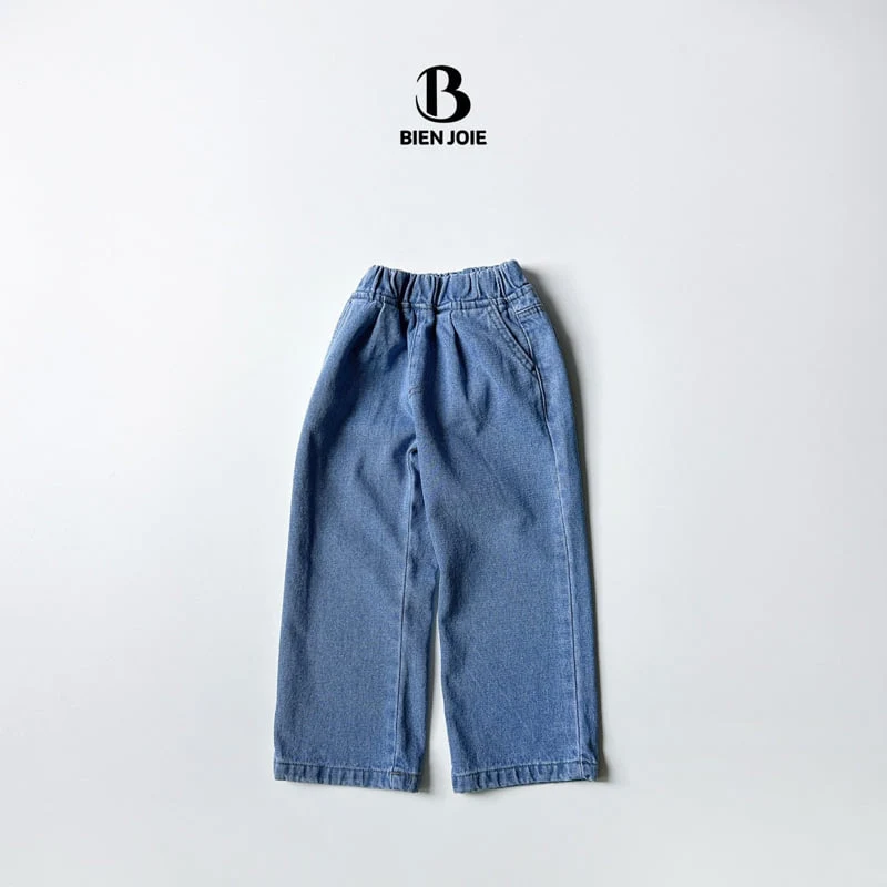 Bien Joie - Korean Children Fashion - #toddlerclothing - Mao Denim Pants