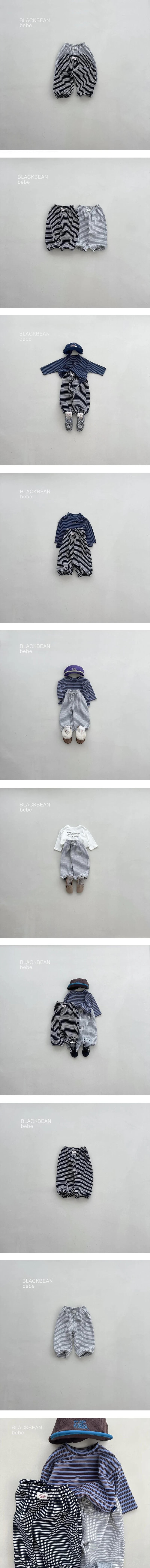 Black Bean - Korean Baby Fashion - #babyboutique - Nine Bebe Pants