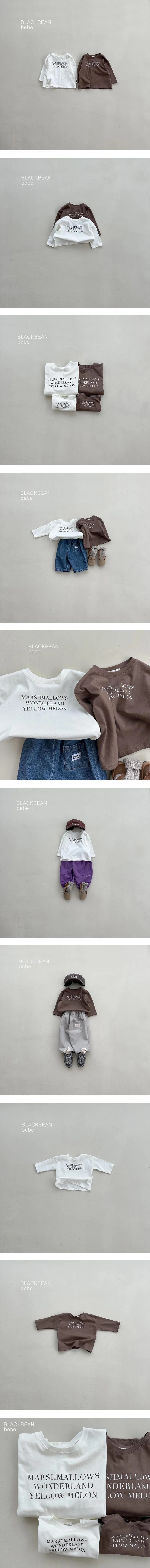 Black Bean - Korean Baby Fashion - #babyoutfit - Basic Bebe Tee