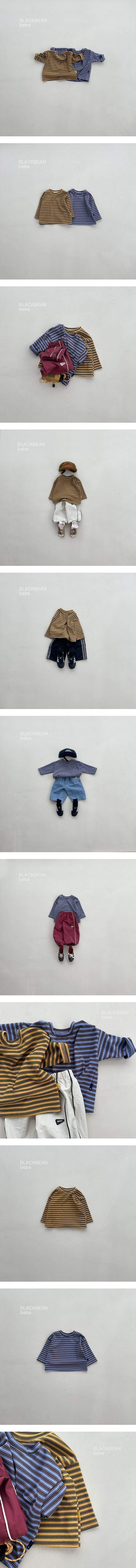 Black Bean - Korean Baby Fashion - #babyoutfit - Saint Bebe Tee