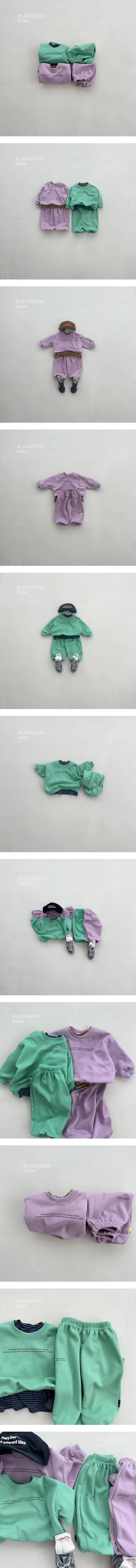 Black Bean - Korean Baby Fashion - #babyoutfit - Signal Bebe Set - 2