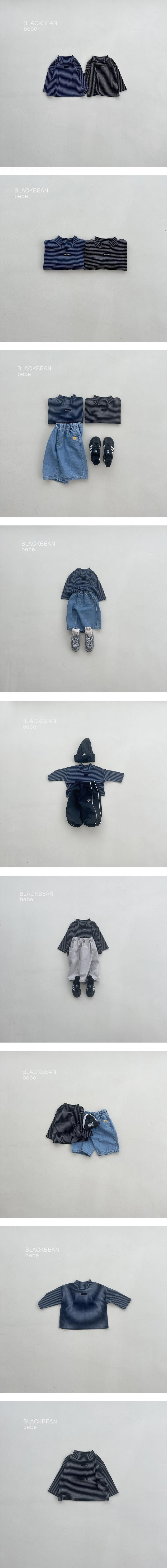 Black Bean - Korean Baby Fashion - #babywear - Kanu Bebe Tee