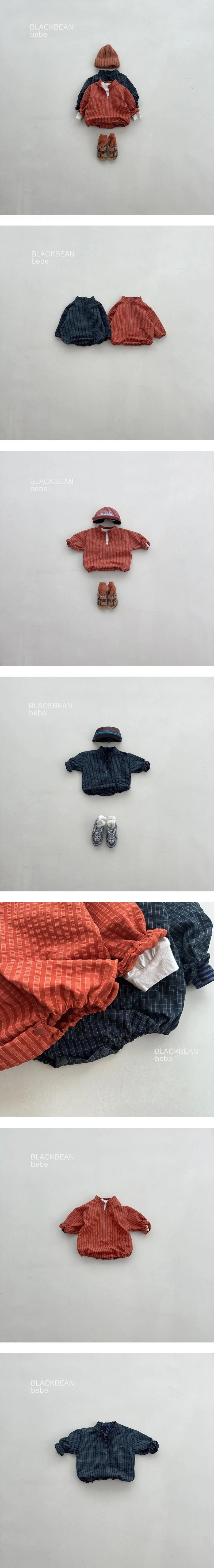 Black Bean - Korean Baby Fashion - #onlinebabyboutique - String Bodysuit