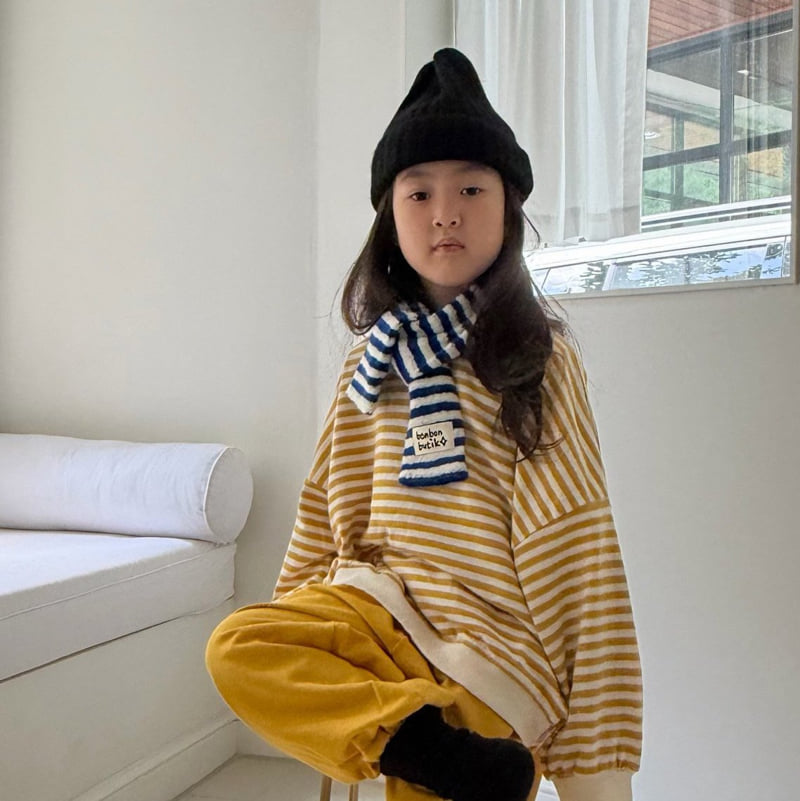 Bon Bon Butik - Korean Children Fashion - #Kfashion4kids - Stripe Sweatshirts - 11
