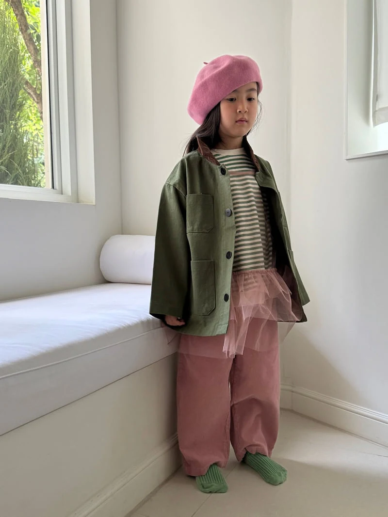 Bon Bon Butik - Korean Children Fashion - #kidzfashiontrend - Work Jacket - 4