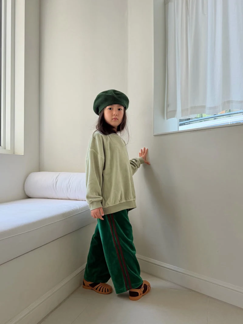 Bon Bon Butik - Korean Children Fashion - #stylishchildhood - Veloure Sweatshirts - 4