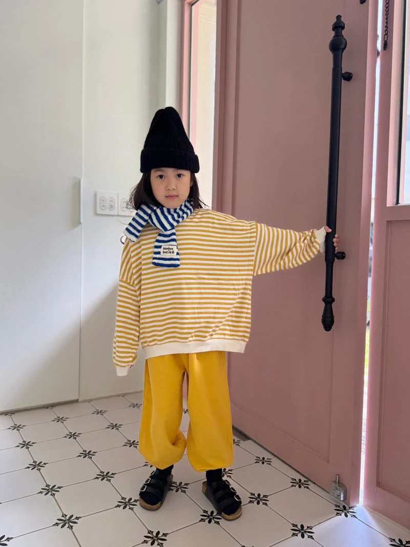 Bon Bon Butik - Korean Children Fashion - #childofig - Stripe Sweatshirts - 3