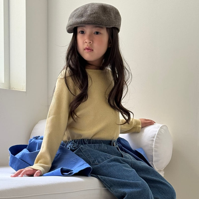 Bon Bon Butik - Korean Children Fashion - #fashionkids - Waffle Tee - 12