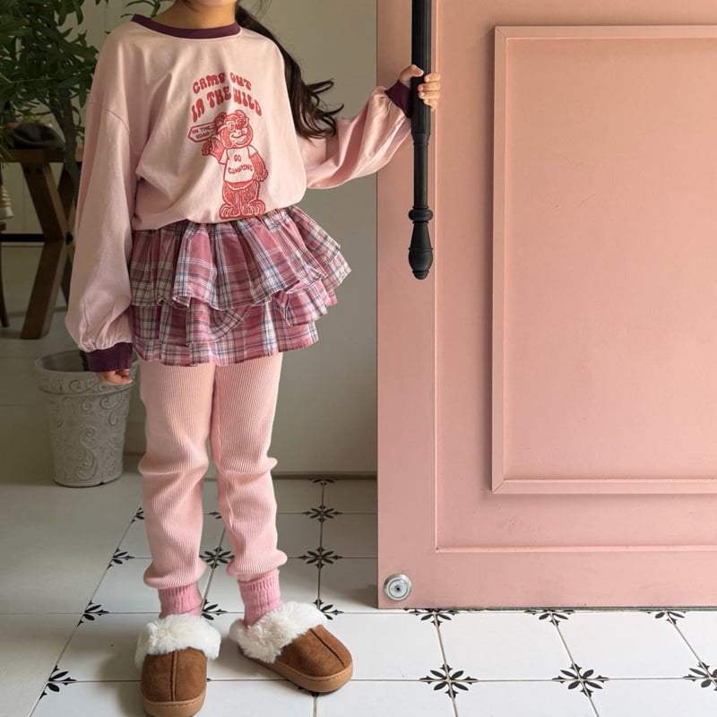 Bon Bon Butik - Korean Children Fashion - #fashionkids - Bear Tee - 2