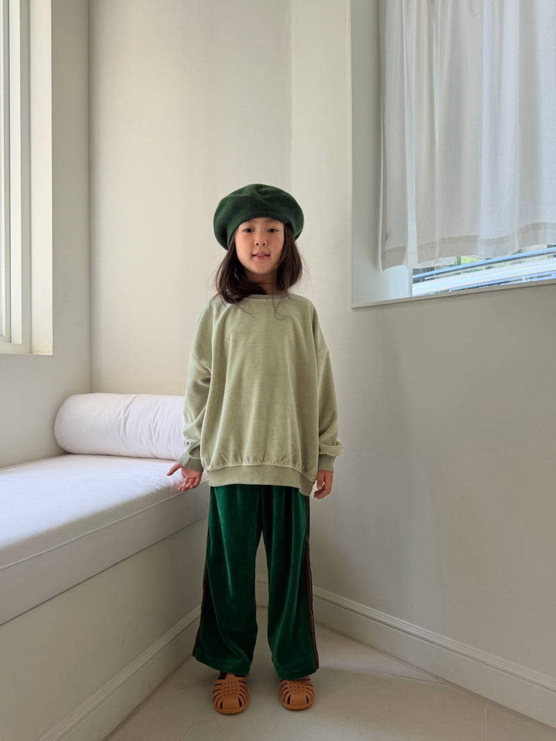 Bon Bon Butik - Korean Children Fashion - #kidsstore - Veloure Sweatshirts - 10