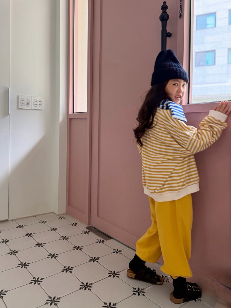 Bon Bon Butik - Korean Children Fashion - #kidsstore - Stripe Sweatshirts - 9