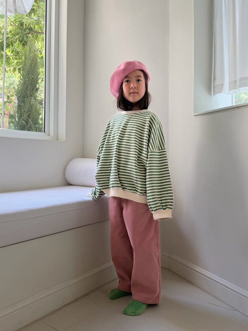 Bon Bon Butik - Korean Children Fashion - #kidzfashiontrend - Stripe Sweatshirts - 10