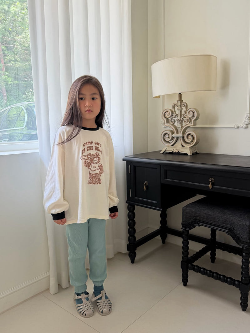 Bon Bon Butik - Korean Children Fashion - #kidzfashiontrend - Bear Tee - 5