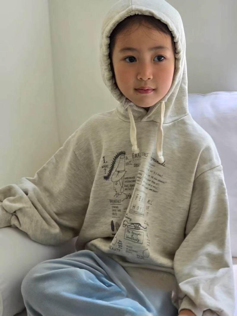 Bon Bon Butik - Korean Children Fashion - #kidzfashiontrend - Sketch Hoodie - 2