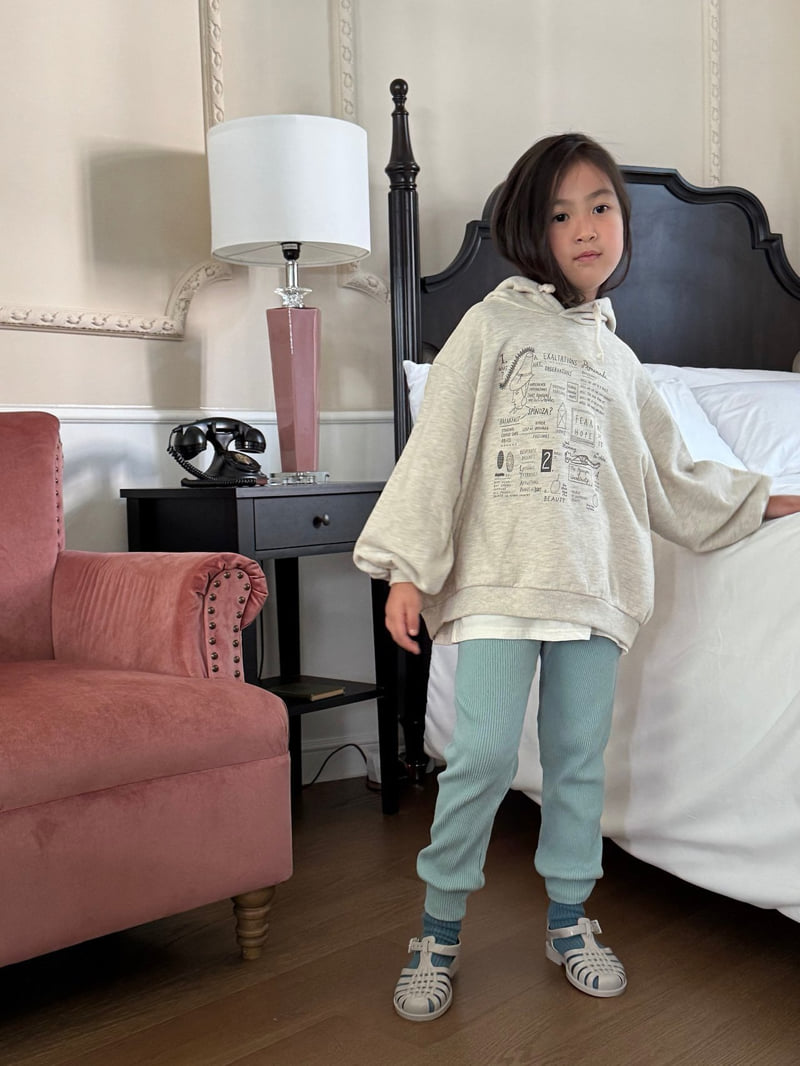 Bon Bon Butik - Korean Children Fashion - #Kfashion4kids - Sketch Hoodie - 4