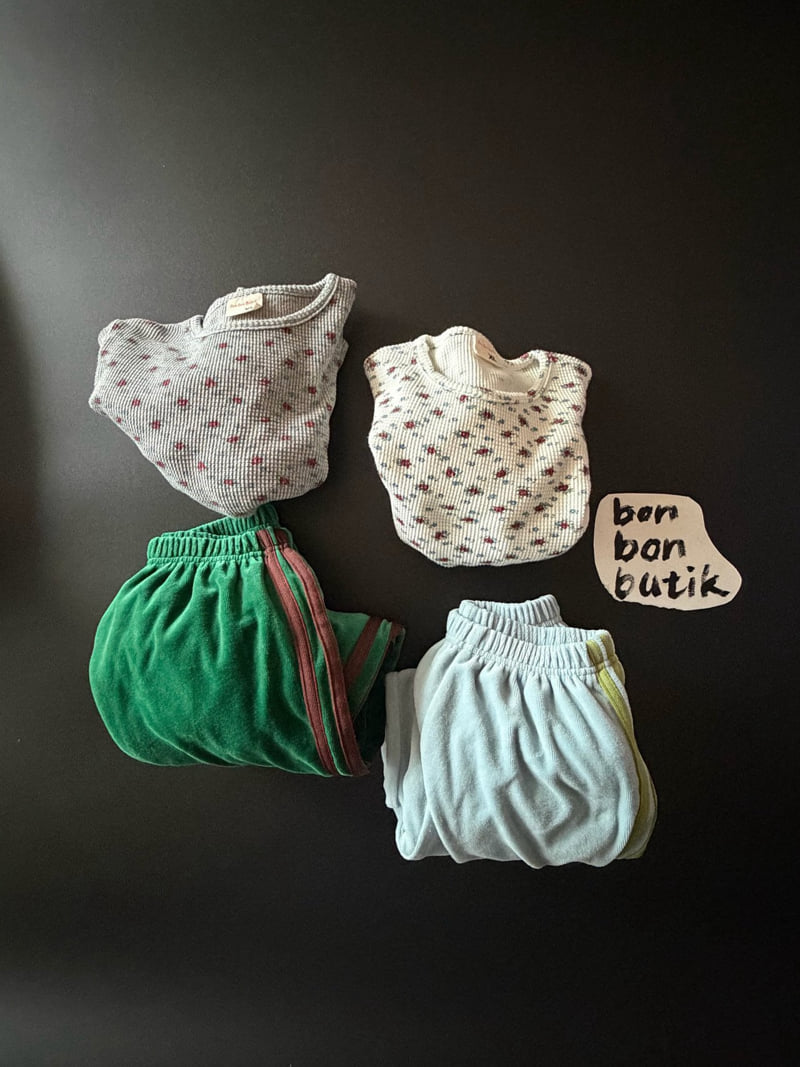 Bon Bon Butik - Korean Children Fashion - #magicofchildhood - Waffle Flower Tee - 11