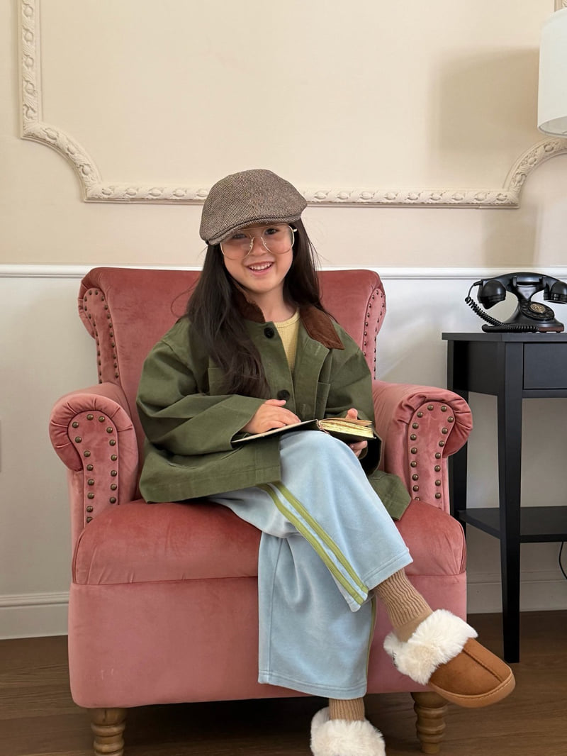 Bon Bon Butik - Korean Children Fashion - #minifashionista - Veloure Line Pants - 11