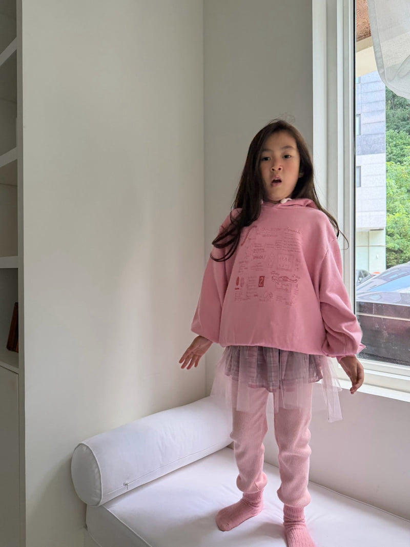 Bon Bon Butik - Korean Children Fashion - #prettylittlegirls - Sketch Hoodie - 7