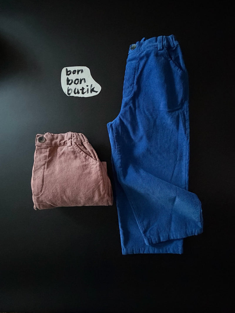 Bon Bon Butik - Korean Children Fashion - #stylishchildhood - Corduroy Tams Pants