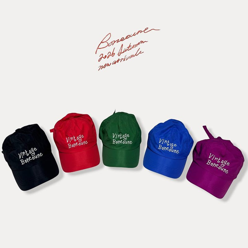 Boneoune - Korean Children Fashion - #Kfashion4kids - Vintage Nylon Cap