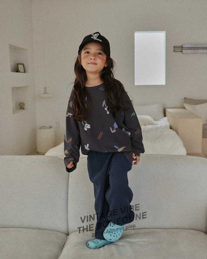 Boneoune - Korean Children Fashion - #Kfashion4kids - Chello Flower Single Tee - 9