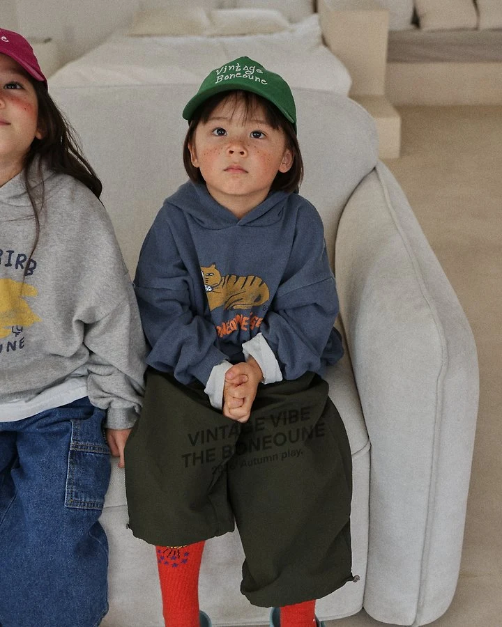 Boneoune - Korean Children Fashion - #Kfashion4kids - Pigment Tiger Hood Top - 6